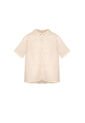 Camisa Seyla Beige Mercedes Campuzano de Mercedes Campuzano