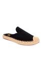 Zueco Spadrilla Cleo Negro Mercedes Campuzano de Mercedes Campuzano