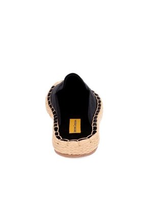 Zueco Spadrilla Cleo Negro Mercedes Campuzano