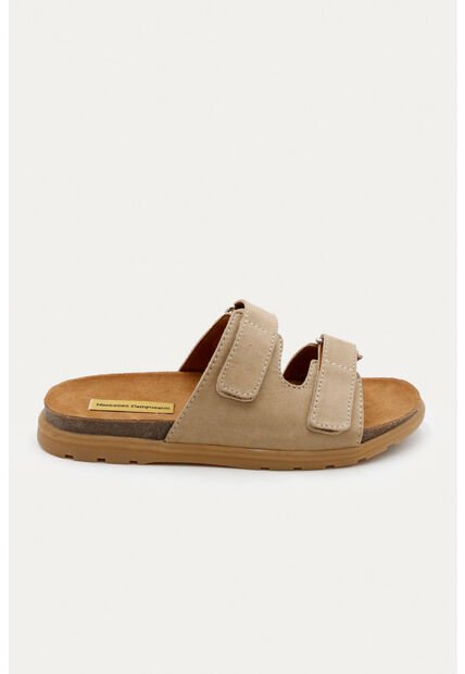 Sandalia Plana Vibe Beige Mercedes Campuzano