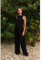 Pantalon Zulima Negro Mercedes Campuzano de Mercedes Campuzano