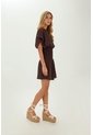 Vestido Corto Phoebe Cafe Mercedes Campuzano de Mercedes Campuzano