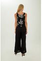 Pantalon Colette Negro Mercedes Campuzano de Mercedes Campuzano
