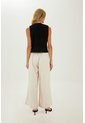 Pantalon Colette Beige Mercedes Campuzano de Mercedes Campuzano