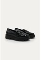 Mocasin Dafne Negro Mercedes Campuzano de Mercedes Campuzano