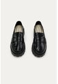 Mocasin Dafne Negro Mercedes Campuzano de Mercedes Campuzano