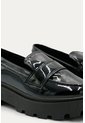 Mocasin Dafne Negro Mercedes Campuzano de Mercedes Campuzano