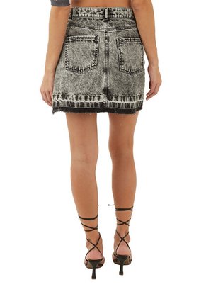 Falda Corta Salma Negro Mercedes Campuzano