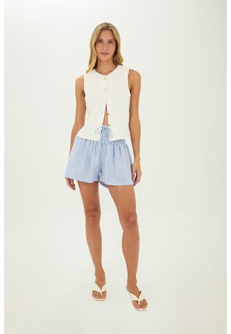 Short Fiora Azul Mercedes Campuzano Mercedes Campuzano