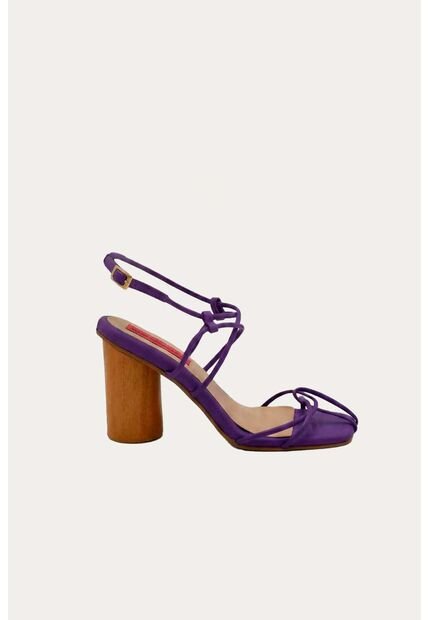 Sandalia Tacon Praia Morado Mercedes Campuzano