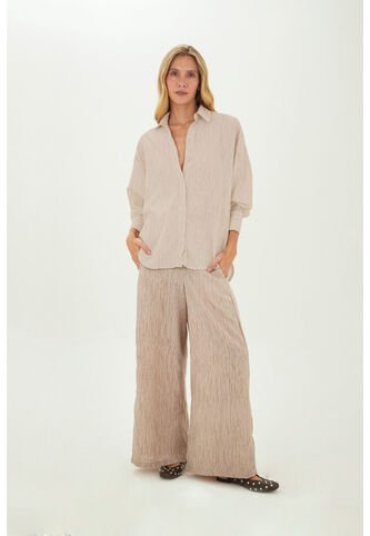 Pantalon Carly Beige Mercedes Campuzano Mercedes Campuzano