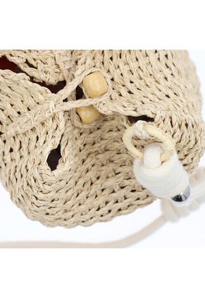 Bandolera Kera Beige Mercedes Campuzano