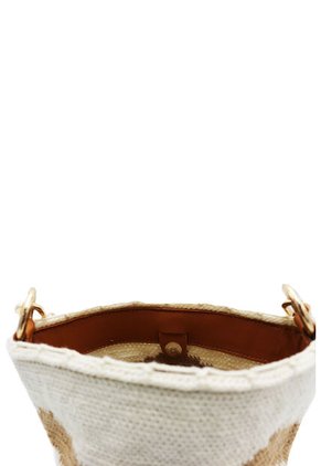 Bandolera Mayapo Beige Mercedes Campuzano