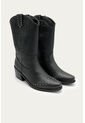 Bota Texana Olive Negro Mercedes Campuzano de Mercedes Campuzano