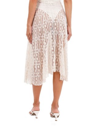 Falda Larga Palomino Beige Mercedes Campuzano