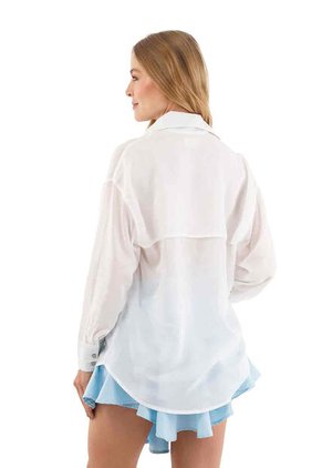 Camisa  Fleur Marfil Mercedes Campuzano