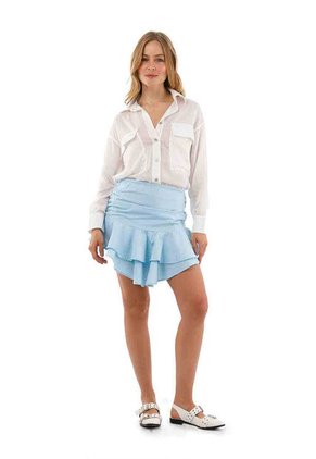 Camisa  Fleur Marfil Mercedes Campuzano