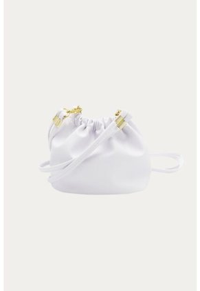 Bandolera Charm Blanco Mercedes Campuzano