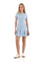 Vestido Corto Amelie Azul Claro Mercedes Campuzano de Mercedes Campuzano