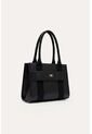 Cartera Reverie Negro Mercedes Campuzano de Mercedes Campuzano