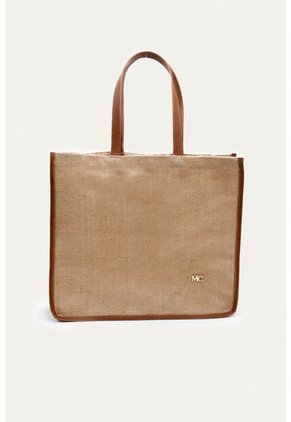 Cartera Capri Beige Mercedes Campuzano