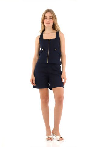 Short Asha Azul Oscuro Mercedes Campuzano Mercedes Campuzano