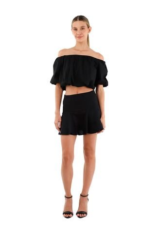 Falda Laurence Negro Mercedes Campuzano Mercedes Campuzano