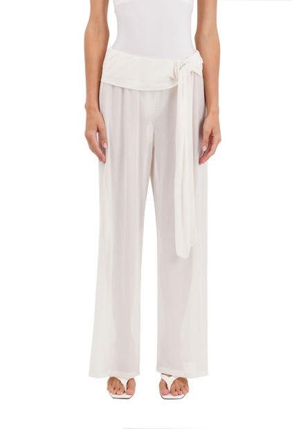 Pantalon Terra Marfil Mercedes Campuzano