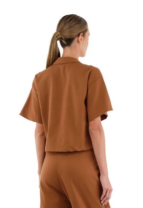 Camisa Charlize Toupe Mercedes Campuzano