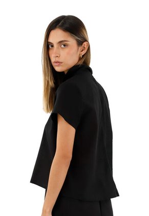 Blusa Alma Negro Mercedes Campuzano