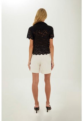 Camisa Steph Negro Mercedes Campuzano