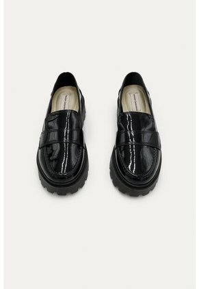 Mocasin Dafne Negro Mercedes Campuzano