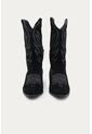Bota Texana Elora Negro Mercedes Campuzano de Mercedes Campuzano