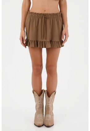 Falda Corta Amanecer Cafe Mercedes Campuzano