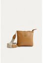 Bandolera Clover Beige Mercedes Campuzano de Mercedes Campuzano