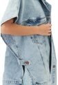 Chaqueta Bri Azul Mercedes Campuzano de Mercedes Campuzano