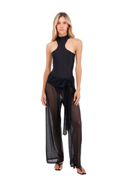 Pantalon Terra Negro Mercedes Campuzano