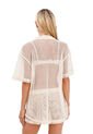 Camisa Seyla Beige Mercedes Campuzano de Mercedes Campuzano