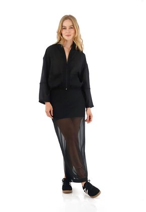 Chaqueta  Violette Negro Mercedes Campuzano