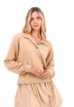 Buzo Edén Toupe Mercedes Campuzano