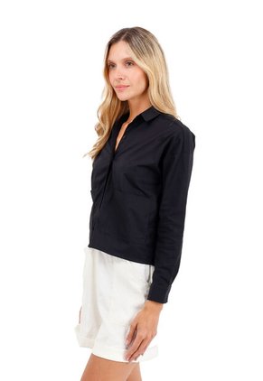 Blusa Sole Negro Mercedes Campuzano