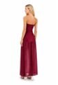 Vestido Largo Lunette Cherry Mercedes Campuzano de Mercedes Campuzano