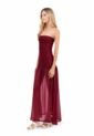 Vestido Largo Lunette Cherry Mercedes Campuzano de Mercedes Campuzano