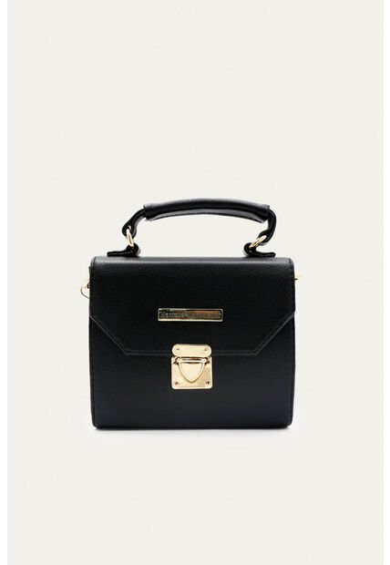 Cartera Coco Negro Mercedes Campuzano