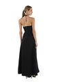 Vestido Largo Delphine Negro Mercedes Campuzano de Mercedes Campuzano