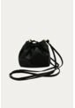 Bandolera Charm Negro Mercedes Campuzano de Mercedes Campuzano