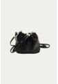 Bandolera Charm Negro Mercedes Campuzano de Mercedes Campuzano