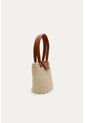Bolso Nazca Beige Mercedes Campuzano de Mercedes Campuzano