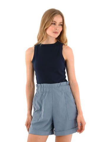 Top Shani Azul_Osc Mercedes Campuzano Mercedes Campuzano