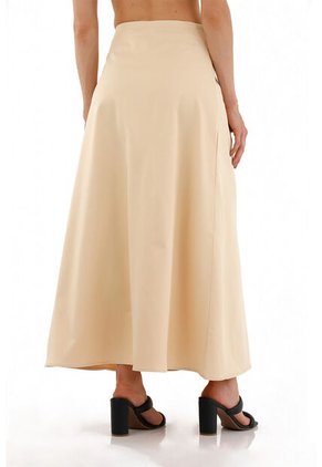 Falda Larga Starlight Amarillo Mercedes Campuzano